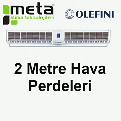 Olefini hava perdesi 2 metre