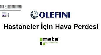 hastaneler için hava perdesi